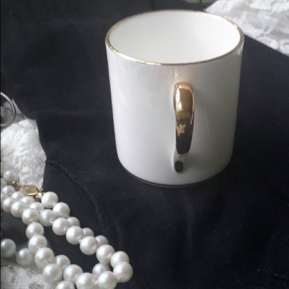 Tiffany & Co. 14K Gold Trim England Expresso Cup - Picture 4 of 5